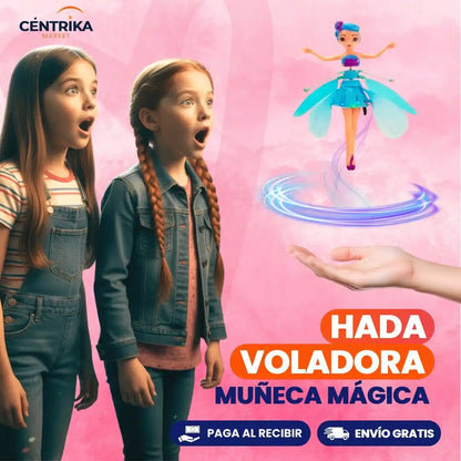 HADA VOLADORA CON SENSOR DE MOVIMIENTO. - Centrika Market