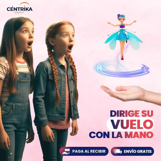 HADA VOLADORA CON SENSOR DE MOVIMIENTO