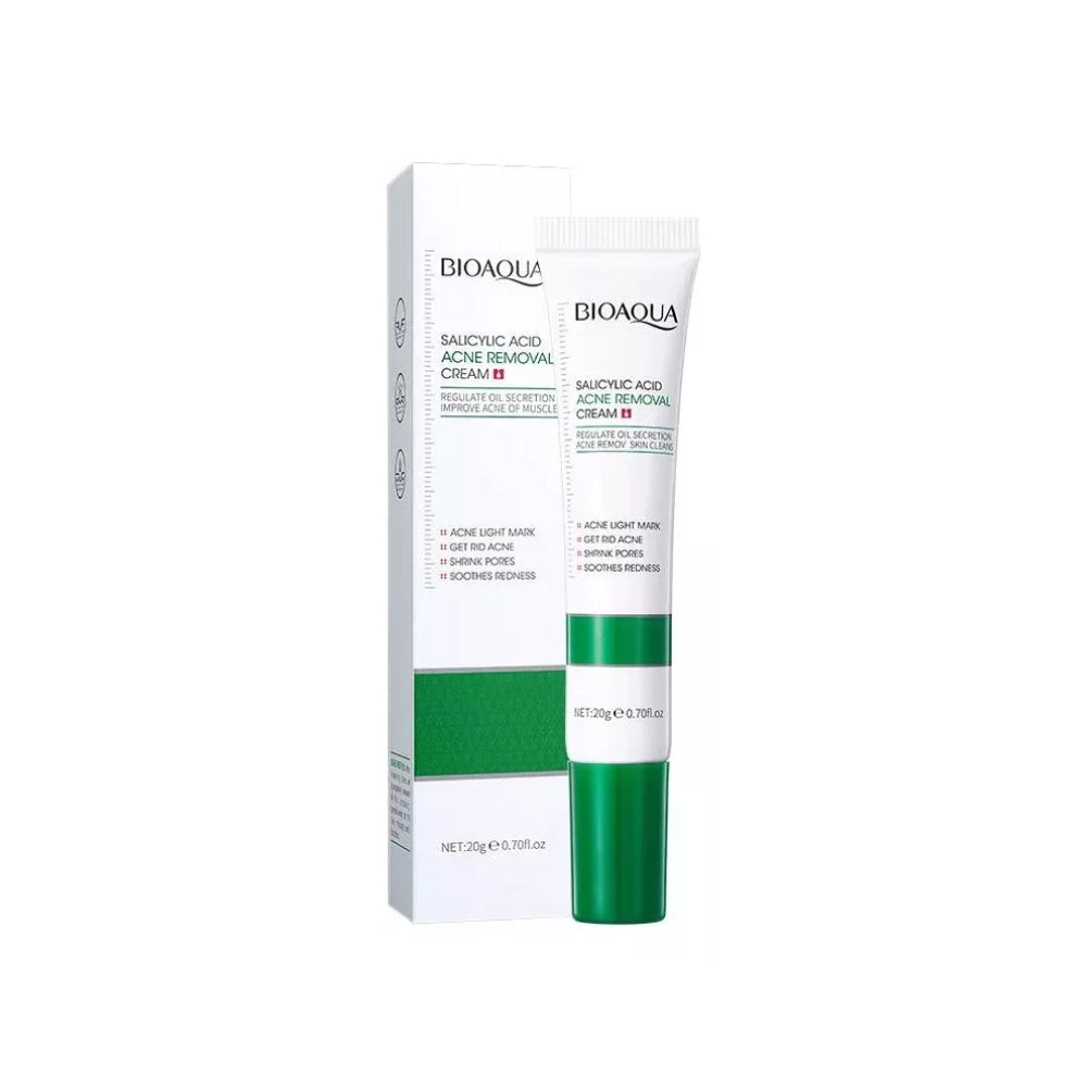 CREMA ANTIACNÉ DE ÁCIDO SALICILICO BIOAQUA - Centrika Market