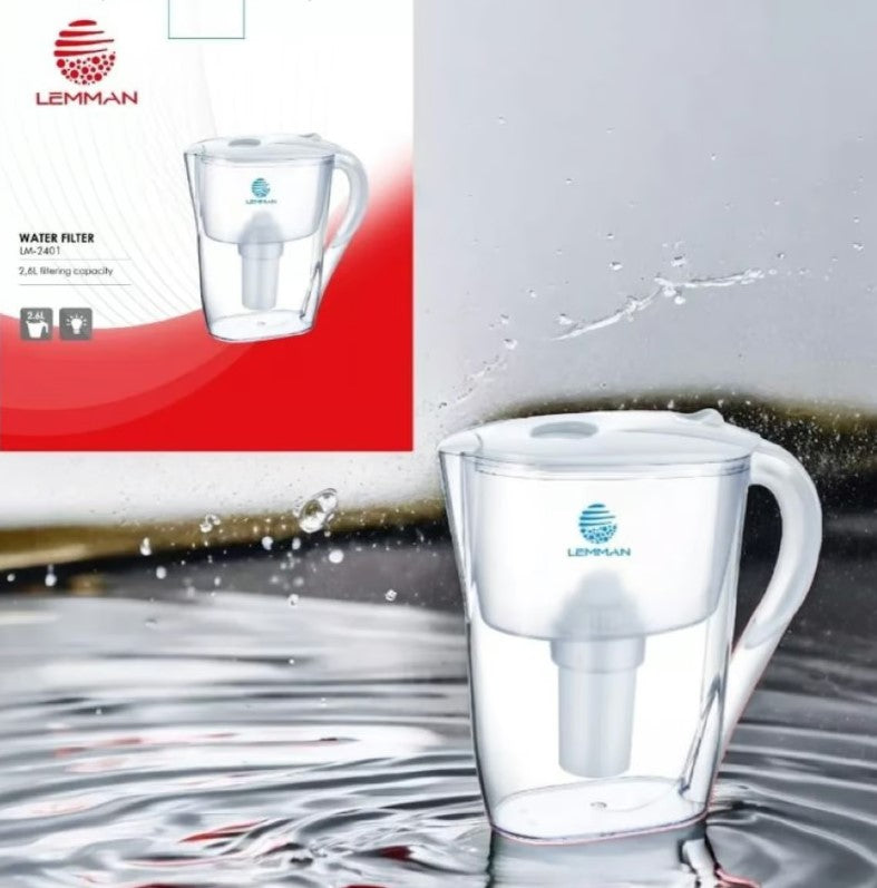 NUEVA JARRA CON TAPA PURIFICADORA DE AGUA