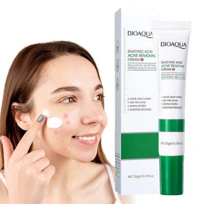 CREMA ANTIACNÉ DE ÁCIDO SALICILICO BIOAQUA - Centrika Market
