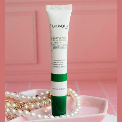 CREMA ANTIACNÉ DE ÁCIDO SALICILICO BIOAQUA - Centrika Market